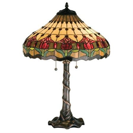 26" High Colonial Tulip Table Lamp