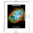 thumbnail image 3 of Crab Nebula Text Space Photo Art Poster Print, Framed Art Print Wall Art Sold by Art.Com, 3 of 6