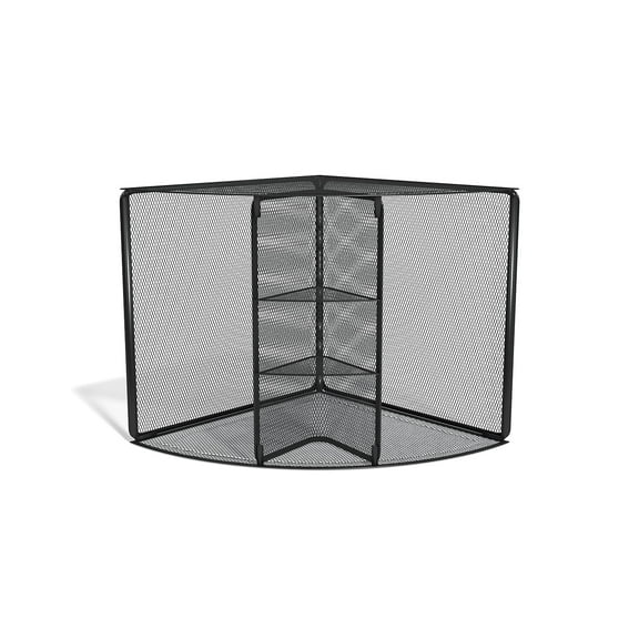 Staples TRU RED 4 Compartment Wire Mesh Corner Organizer TR57976-CC