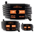 thumbnail image 1 of Paquete de 3 Fundas para Cables Divididas BEST CONNECTIONS Negras 0.6-1.3 cm x 6 m, 1 of 7