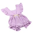 thumbnail image 2 of Newborn Baby Girl Coton Ruffle Romper, 2 of 6