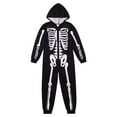 thumbnail image 4 of Hotiary Halloween Matching Family Jumpsuit Hooded Skeleton Zip Up Jumpsuit Holiday Halloween Party Outfits For Adults/Kids, 4 of 8