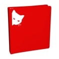 thumbnail image 4 of Bargain Max Decals Peeking Cat Silhouette Sticker Decal Notebook Car Laptop 5.5" (White), 4 of 4