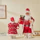 thumbnail image 4 of Adornos de muñecos de Papá Noel grandes de 60 cm para Navidad, figura de Papá Noel de pie, decoración navideña para el hogar, regalo para niños, navidad, 4 of 5
