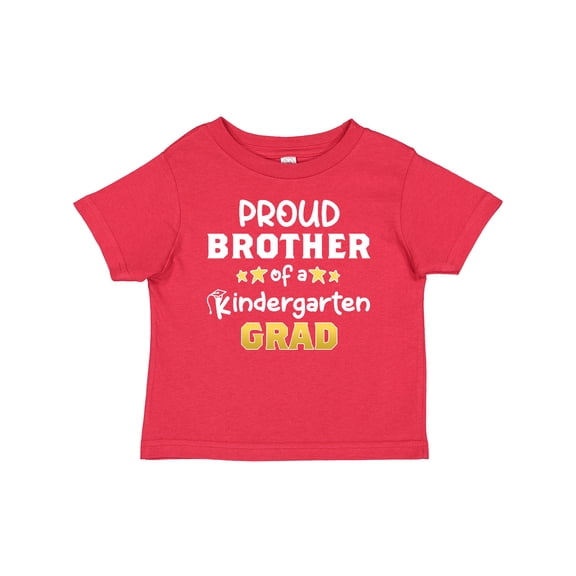 Inktastic Proud Brother of a Kindergarten Grad Boys Baby T-Shirt