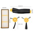 thumbnail image 4 of Main Brush Side Brush Filter Replacement Set Fit for Shark RV750 RV700 Sweeper Parts, 4 of 6