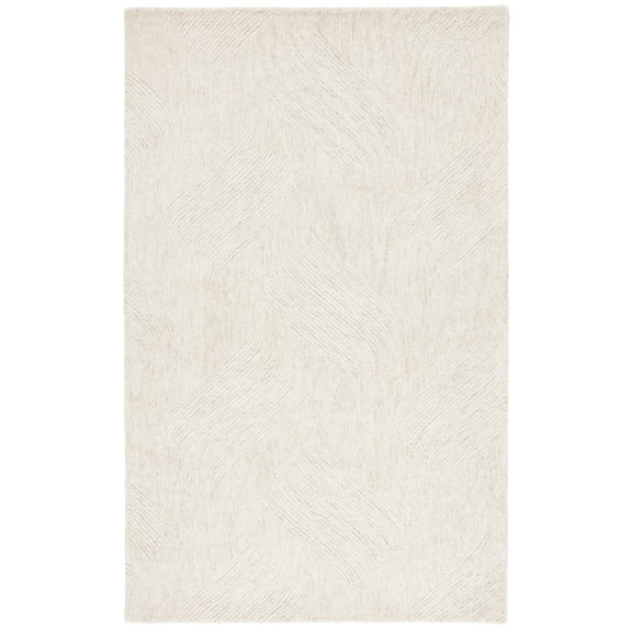 SAFAVIEH Pine Arvel Abstract Area Rug, Light Sage, 6' x 9'