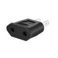 thumbnail image 2 of Toptekits (5 Pack)Travel Charger European Plug Adapter EU to US Plug Power Converter,Socket Plug Adapter Europe EU Euro to US Travel Charger AC Power Converter(Black), 2 of 10