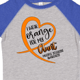 thumbnail image 4 of Inktastic I Wear Orange for My Aunt Multiple Sclerosis Awareness Boys or Girls Toddler T-Shirt, 4 of 5