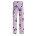 thumbnail image 3 of De*mon Hun%ters Pajama Pants for Women Comfy Stretch Lounge Pants, POP Women’s Soft Casual Pjs Sleep Bottoms S, 3 of 4