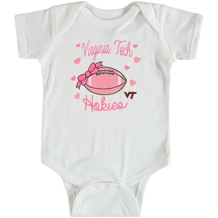 Virginia Tech Hokies Girls Infant Sunday Best Bodysuit - (Best Tech Gifts For Girls)