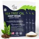 thumbnail image 1 of Aceite de árbol de té Foot Soak con sal de Epsom para el dolor de pies, paquete de 4, 1 of 8