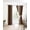 Brown, variant on Black White Stripe Blackout Curtains 90 Inches Long for Bedroom, Modern Rustic Vertical Striped Thermal Insulated Room Darkening Black Out Window Curtain Panels Grommet Drapes for Living Room