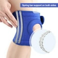 thumbnail image 4 of 1Pc Youth Kids Knee Brace Patella Stabilizer with Adjustable Fastener Tape Soft Non-Slip Design Knee Support Strap-Royal Blue, 4 of 8