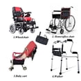 thumbnail image 4 of Accesorios para apoyabrazos de silla de ruedas, almacenamiento negro, regalos para el día de la madre y el hogar para el hogar/al aire libre/carrito de bebé (lado negro), 4 of 4
