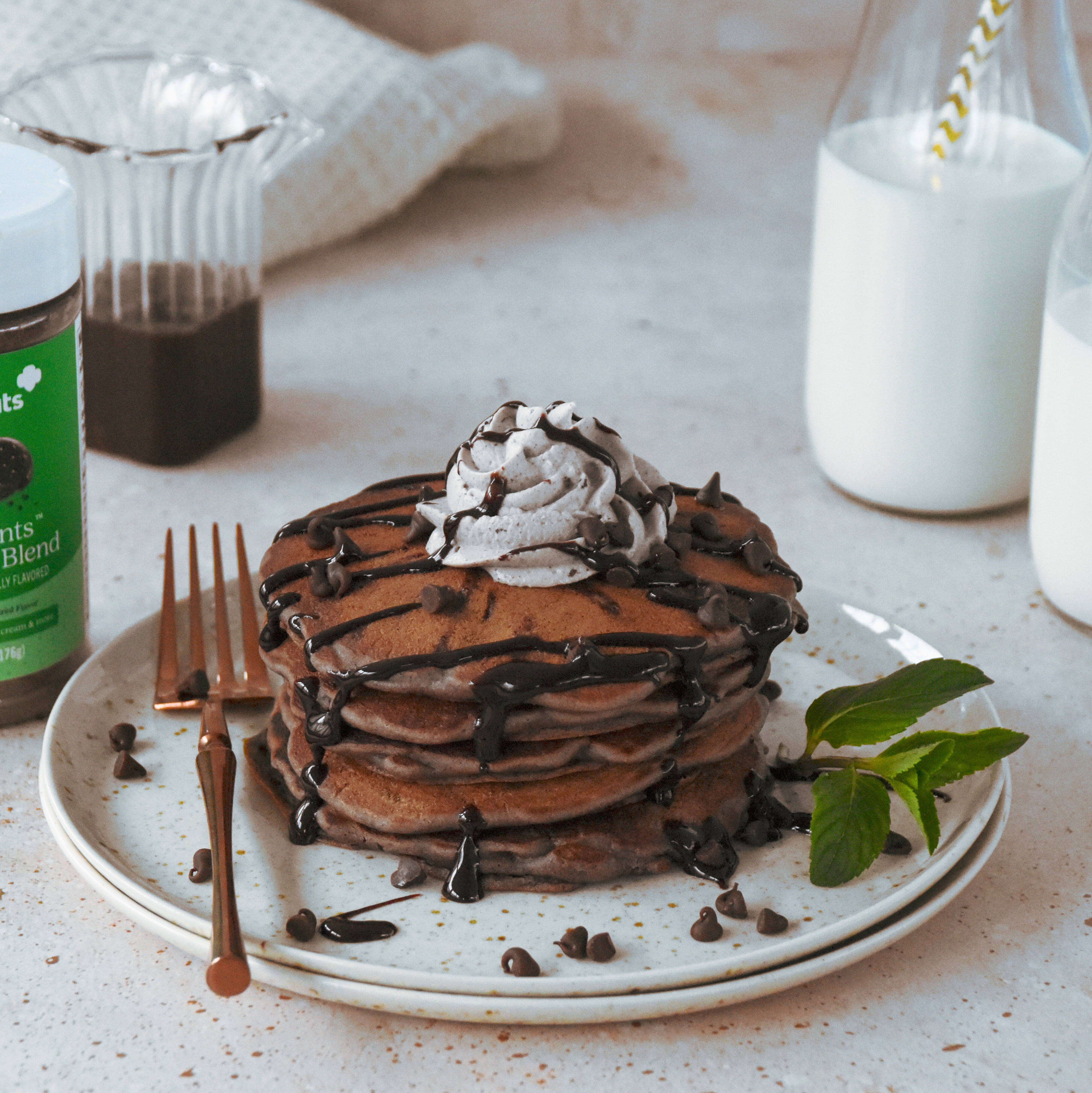 Girl Scouts Thin Mints, Chocolate Sprinkle Dessert and Ice Cream Topping, 6.2 oz