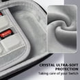thumbnail image 4 of Funda rígida resistente compatible con Nintendo Switch OLED, mandos Joycons y adaptador de CA - Bolsa protectora para transporte y almacenamiento, 4 of 6