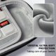 thumbnail image 4 of Funda rígida resistente compatible con Nintendo Switch OLED, mandos Joycons y adaptador de CA - Bolsa protectora para transporte y almacenamiento, 4 of 6