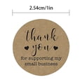 thumbnail image 2 of Paper Sealing Sticker Bakery Round paper sticker Sealing Label Decals Baking Package Thank You Decoration, 2 of 7