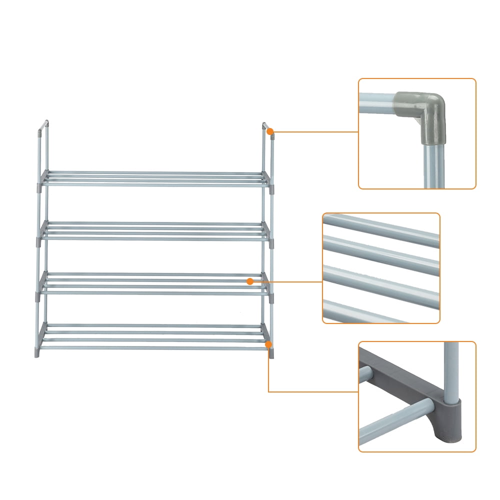 Kepooman 5 Tiers Shoe Rack Shoe Tower Organizer for Bedroom, Entryway, Hallway and Closet Kepooman 5 Tiers Shoe Rack Shoe Tower Organizer for Bedroom, Entryway, Hallway and Closet