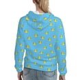 thumbnail image 2 of Hoodies for Women - Duck Swimming Comfrt Colour Drawstring Women'S Fashion Hoodies & Sweatshirts, Fall Outfits Clothes for Women 2024 Pullover with Kangaroo Pocket, 2 of 7
