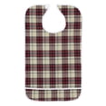 thumbnail image 1 of Babero Impermeable para Adultos a la Hora de Comer Babero Protector de Ropa para Ancianos Protector de Ropa de Comedor para Ancianos de Doble Capa Anggrek Otros, 1 of 8