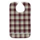 thumbnail image 1 of Babero impermeable para adultos para la hora de comer, Protector de ropa para personas mayores de doble capa, color caqui, 1 of 8