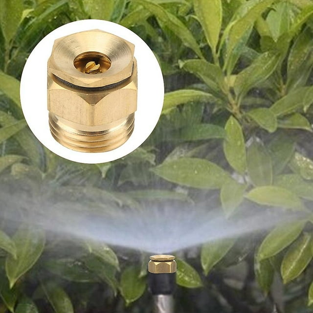 3Pcs G1/2" External Thread Adjustable Atomizing Misting Irrigation Garden Spray Nozzle