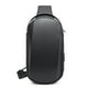 thumbnail image 1 of Bolso bandolera impermeable para hombre, bolso bandolera con puerto USB, bolso de hombro informal para hombre, 1 of 5