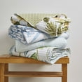 thumbnail image 5 of Levtex Home - Madeira Shore Quilt Set - Twin Quilt and One Standard Sham - Coastal Fish - Blue White - Quilt (68x86in.) and Sham (20x26in.) - Reversible, 5 of 5
