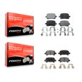 thumbnail image 1 of Positive Plus Kit de Plaquettes de Frein Semi-Métalliques avant Arrière pour Voiture Toyota Camry Solara Avalon KPF-100337, 1 of 8