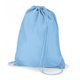 thumbnail image 1 of Quadra - Mochila saco o de cuerdas Impermeable/resistente al agua Modelo Gymsac Deporte/Gimnasio (7 litros) (Paquete de 2) (Azul cielo), 1 of 1