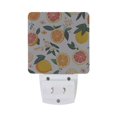 thumbnail image 5 of Yayeee LED Plug in Night Light for The Home with Auto Dusk to Dawn Light Sensors, 2 Pack, Orange Slices, 5 of 6