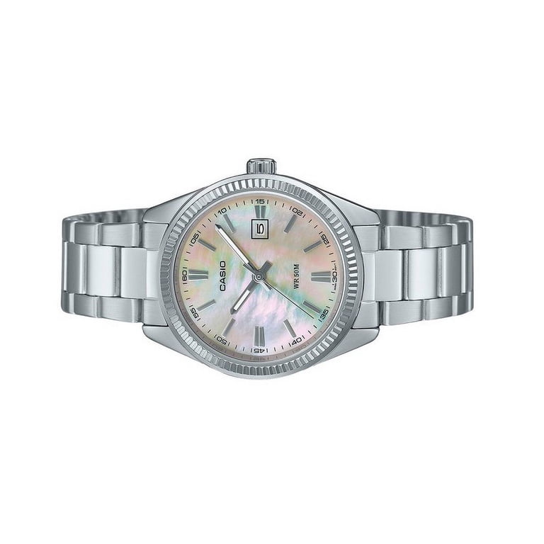 Women\'s Standard Stainless Steel Analog Date Watch Quartz Casio Standard Analog Stainless Steel Dial Quartz LTP 1234DD  main image 4