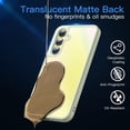 thumbnail image 5 of JETech Matte Case for Samsung Galaxy A35 5G, Frosted Translucent Back Protective Slim Phone Cover, Anti-Fingerprints (Lime), 5 of 6