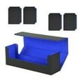 thumbnail image 2 of koolsoo Trading Card Deck Box Protective Card Sleeve Durable for 400+ Cards Carrying Blue, 2 of 9