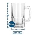 thumbnail image 4 of Serami Hikari Design 1L (34oz) Style Allemand Super Grandes Bière en Verre, Ensemble de 2, 4 of 4