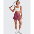 thumbnail image 6 of G4Free Wrapped Front Pleated Tennis Skirts for Women High Waisted A Line Golf Skorts Soft Athletic Inner Shorts with Pockets, 6 of 7