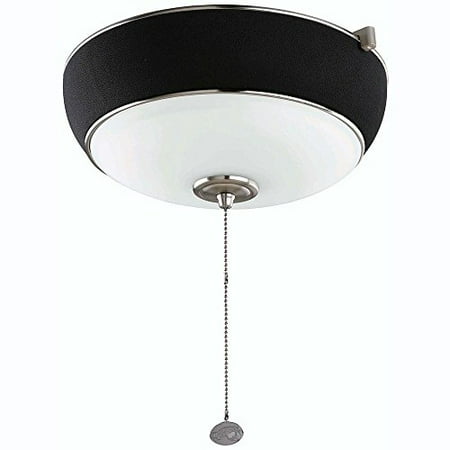 Brushed Nickel Ceiling Fan Audio Light Kit With Bluetooth Technology