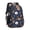 Basketball and Lightning, variant on Basketball and Lightning Navy Pattern Cute School Backpack Bag with Padded Back and Adjustable Shoulder Straps 16.9 X 12.6 X 5.9 Inches