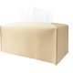 thumbnail image 1 of Caja de pañuelos nórdica para coche, caja de pañuelos grande de cuero, caja de pañuelos plegable impermeable para sala de estar y baño, 1 of 6