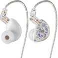 thumbnail image 1 of wonima11 Tipsy X EPZ 10mm LCP+PU 1DD in Ear Monitor Headphones, HiFi Wired Earbud, Ultra-Thin Diaphragm Dynamic Driver IEM Earphones with Dual Magnet and Cavity, 0.78 2Pin Cable (White), 1 of 1