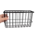 thumbnail image 3 of Luxshiny Organizador Adhesivo De Pared Negro Para Cocina Con Cesta Multifuncional Para Bolsas Y Accesorios, 3 of 8