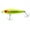 Yellow, variant on MirrOlure Top Dog Jr. 4" Surface Walker Fishing Lure, Black Back, White Belly, & Silver Scales, 3/4 oz, 84MR-21