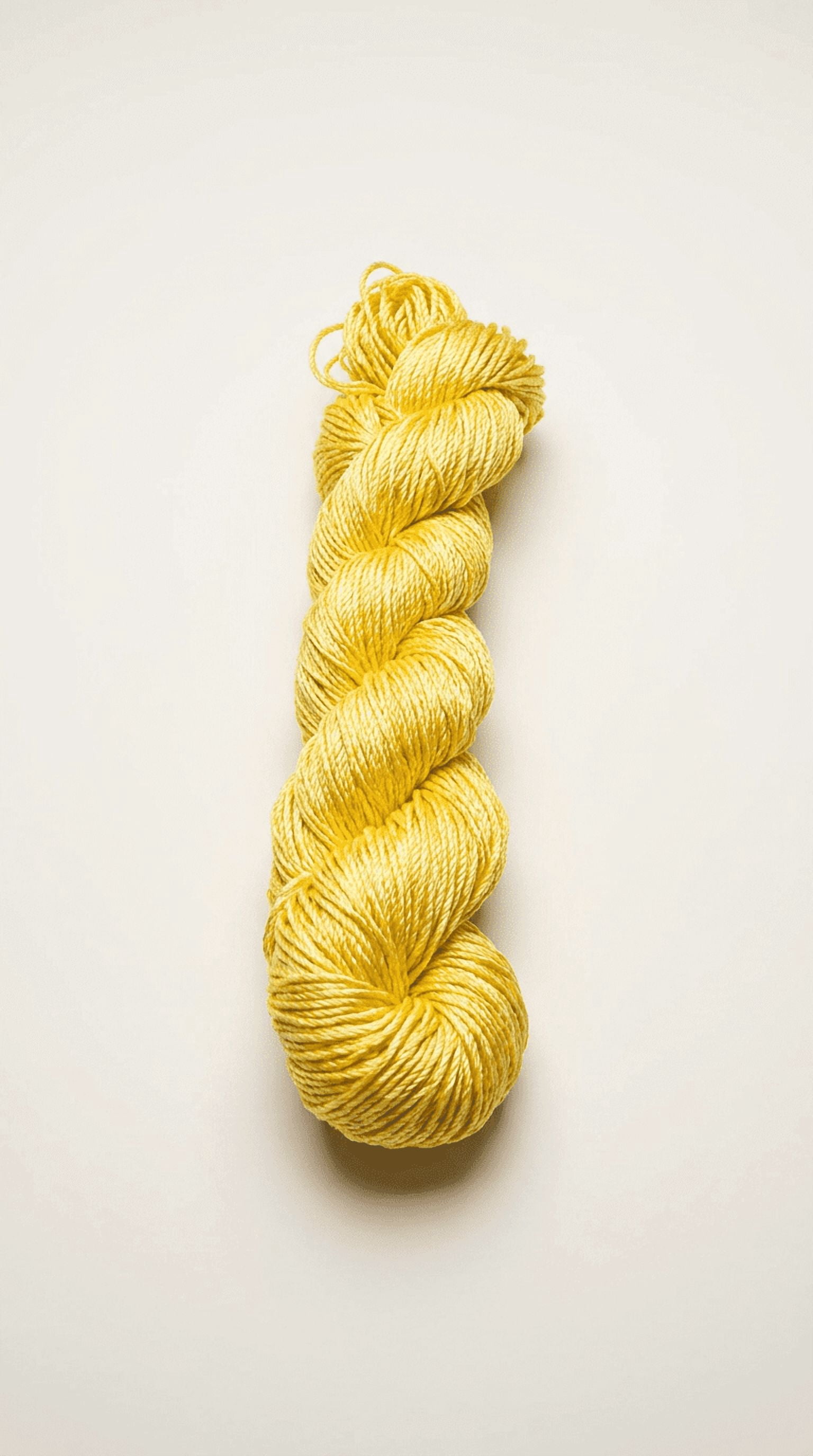 Knitsilk 3 Ply 100% Mulberry Silk Lace Weight Yarn Perfect for Knitting & Crocheting and Weaving Fine Quality Silk Yarn for Luxurious Creating Projects(50 Grams – 260 Yards, Pastel Yellow)(Pack of 5)