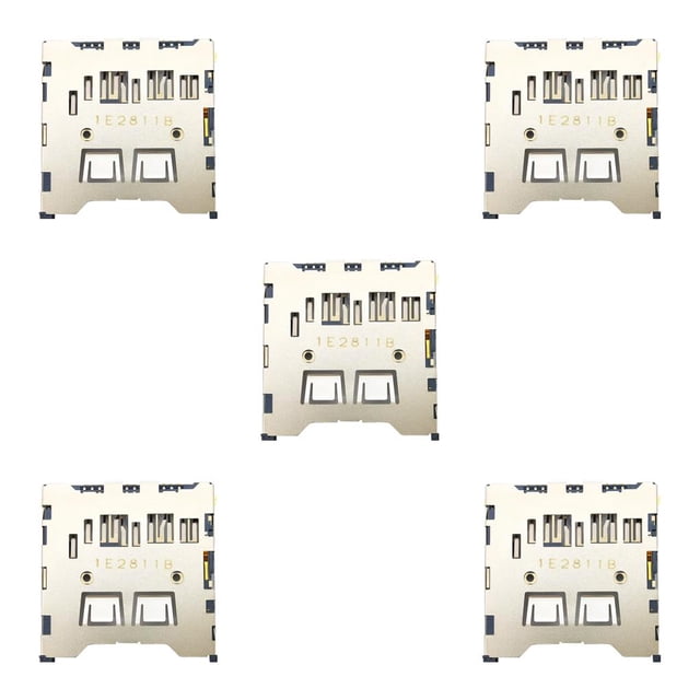Moyic Card Reader Memory Slot Holder Adjustable Replacement Flexible Appearance Built-in Memory Card Assembly Streamline for D3400 D3400 5piezas