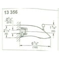 thumbnail image 2 of Grohe 13356EN2 Eurosmart New Diverter Tub Spout Brushed Nickel, 2 of 2