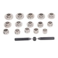 thumbnail image 2 of Kit de extracción de tapa trasera de reloj, herramienta de reparación profesional, 15 matrices con caja de almacenamiento, 2 of 12