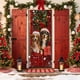 thumbnail image 5 of Decoraciones de Navidad Decoración de Puerta de Navidad de 6.66x2.99 Pies con Entrega de Regalo de Papá Noel, Fondo de la Atmósfera Festiva de la Fiesta Decoraciones de Navidad de Interior, 5 of 6