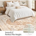 thumbnail image 3 of Vintage Area Rug x Washable Living Room Rug Indoor Print Accent Rugs for Bedroom Distressed Thin Throw Rugs Carpet for Living Room Kitchen Entryway, 3 of 7